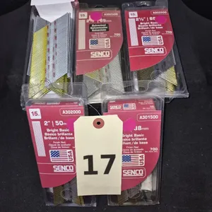 (5) NEW Senco Assorted Finish Nails