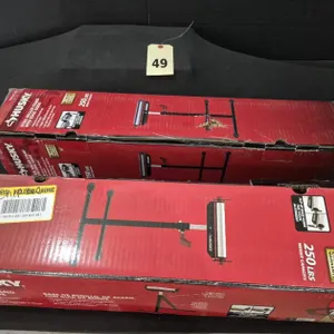 (2) NEW Husky Steel Roller Stands