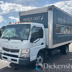 2017 Mitsubishi Fuso FEC72S Enclosed Box Truck, JL6BNG1A0HK001957, KEY