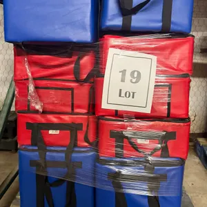 Blue and Red Cooler Bags