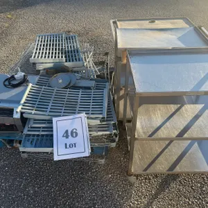 Toaster and Cart Shelving