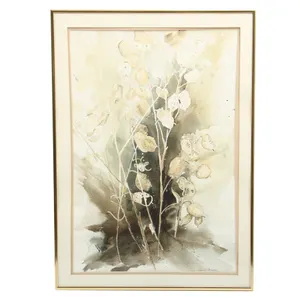 MCM Signed Watercolor Painting