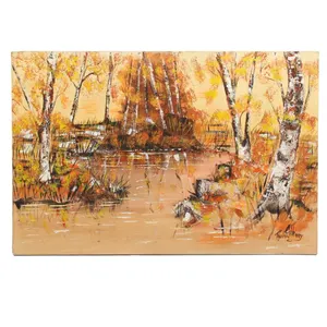 Mid Century Modern Signed Painting