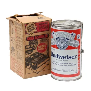 Vintage Budweiser Metal Grill