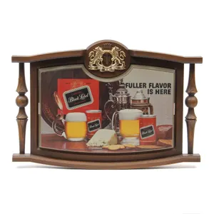 1971 Black Label Light Up Beer Sign
