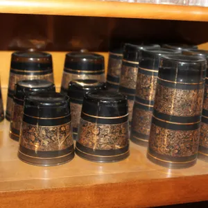 MCM Black & Gold Tumblers