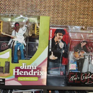 Jimi Hendrix & Presley Figures