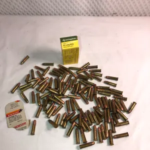 Winchester and Remmington 22 LR Hollow Point Ammo Approximately 125 Rounds