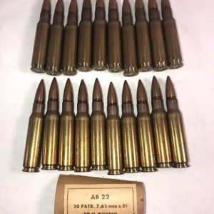 7.62mm x 51, 20 Rounds