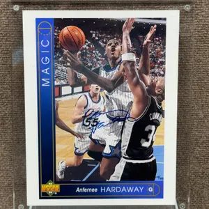 1993-94 Upper Deck Anfernee Hardaway Signed Card