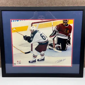 Rick Nash Signed Framed Hockey Photo COA