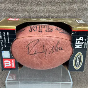 Wilson NFL Football Signed by Randy Moss