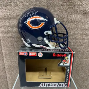 Walter Payton Signed Chicago Bears Mini Helmet