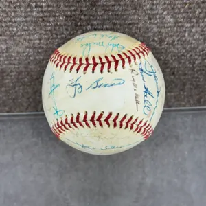 1975 Mets Team Signed Baseball w/Berra, Torre
