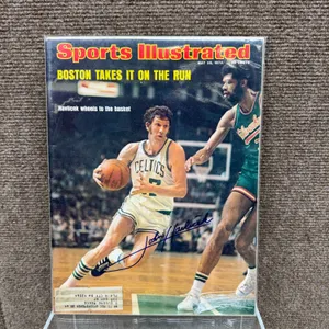 1974 SI Magazine Signed by John Havlicek COA