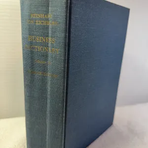 Business Dictionary Volume II German/English