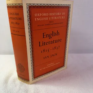 Oxford Press English Literature 1815-1832 by Ian Hack