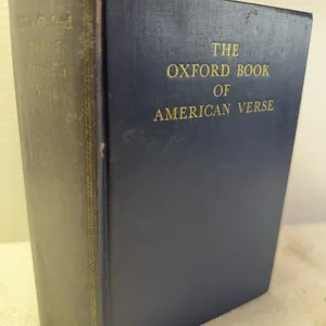 The Oxford Book of American Verse