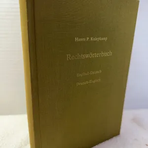 Legal Dictionary by Hanns P. Kniepkamp