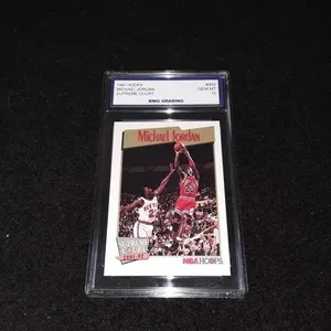 1991 Hoops Michael Jordan #455 GEM MT 10