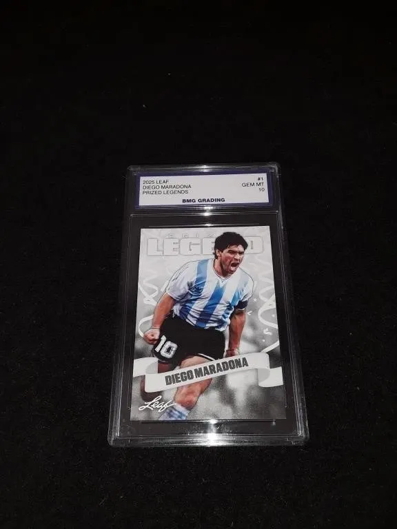 2025 Leaf Diego Maradona #1 GEM MT 10