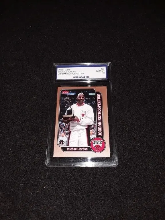 2009 Fleer Michael Jordan #23 GEM MT 10