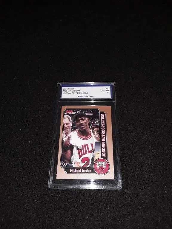 2009 Fleer Michael Jordan #20 GEM MT 10