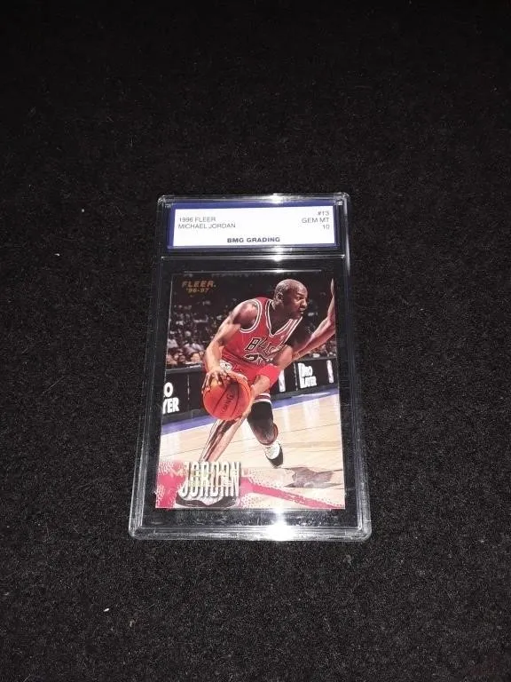 1996 Fleer Michael Jordan #13 GEM MT 10