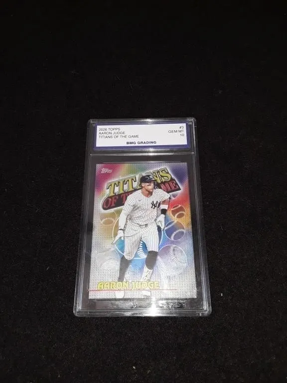 2026 Topps Aaron Judge #3 GEM MT 10