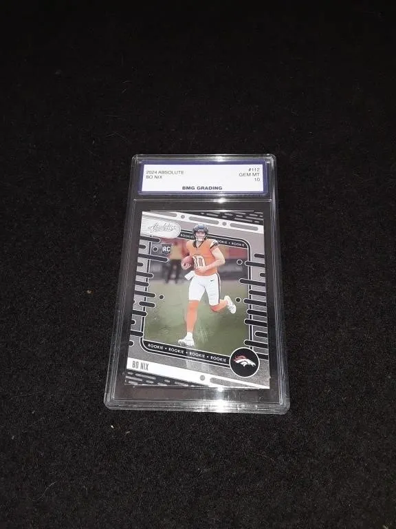 2024 Absolute Bo Nix GEM MT 10