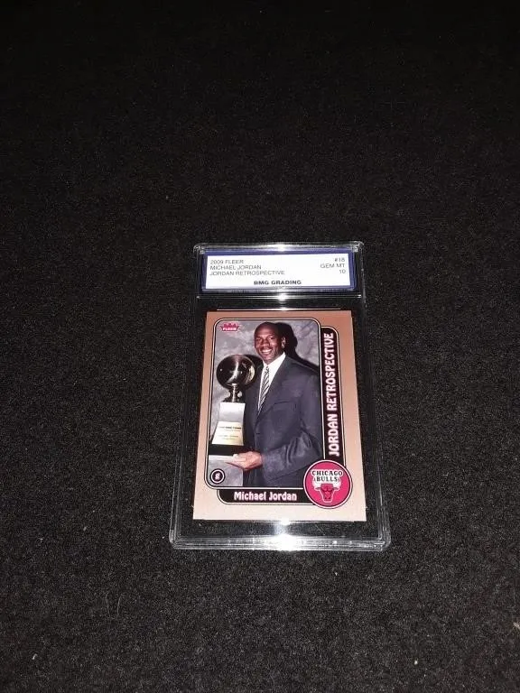 2009 Fleer Michael Jordan GEM MT 10