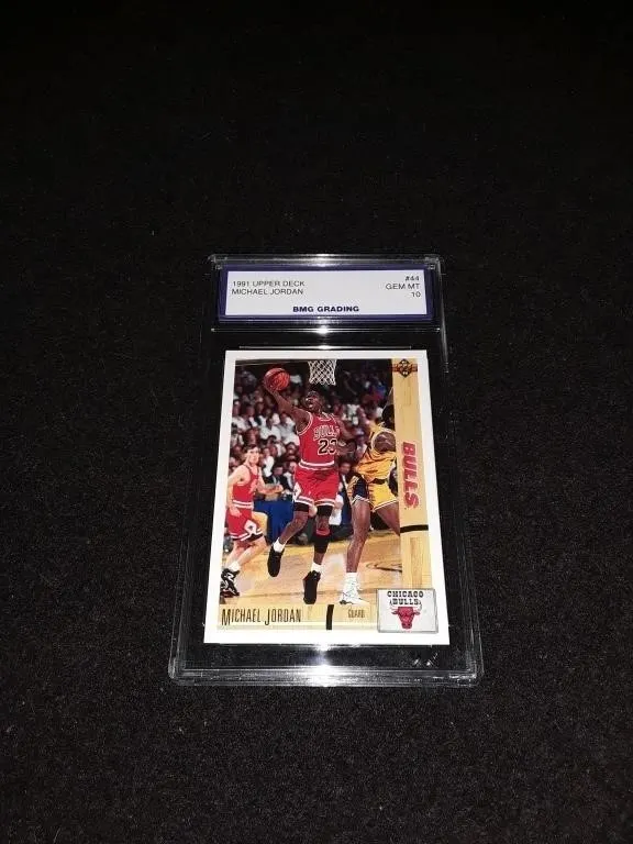 1991 Upper Deck Michael Jordan GEM MT 10