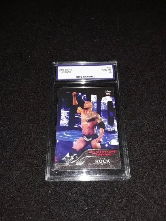 2016 Topps The Rock GEM MT 10