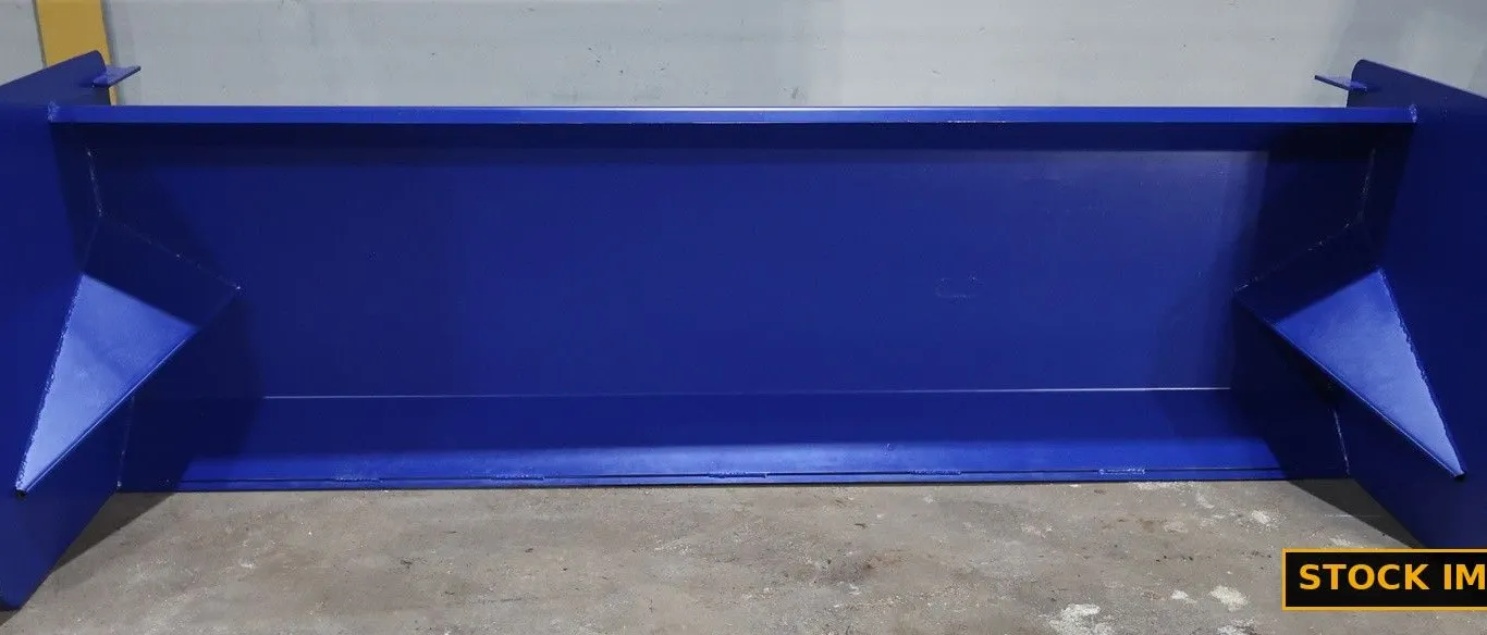 UNUSED KC LIGHT COMMERCIAL PUSHER 8 FT