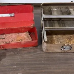 Liberty Steel Tackle Box, Tru-Test Tool Carrier,