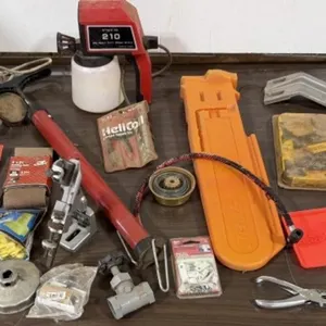 Drill Grinding Attachment, Bits, Manual Air Pump,
