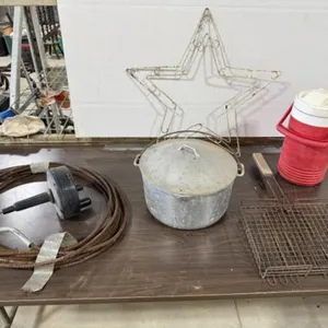 Plumber's Snake, BBQ Basket, Metal Star,