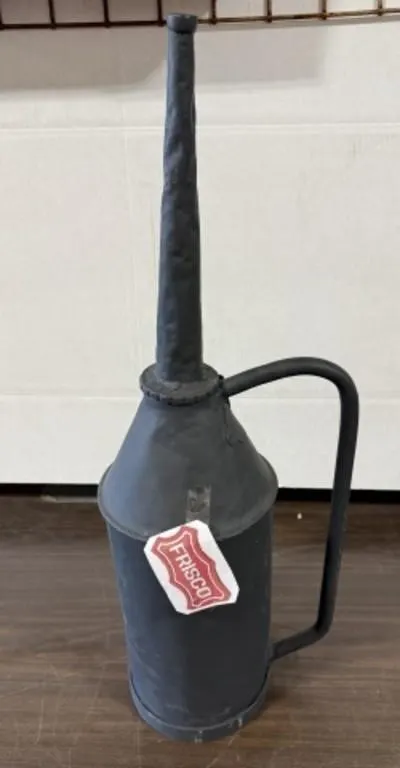 Vintage Long-Spout Railroad Oil Can