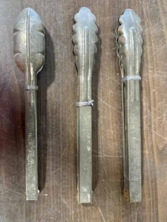 Enid Grocery Co. Tongs, Newt's Coffee Tongs,