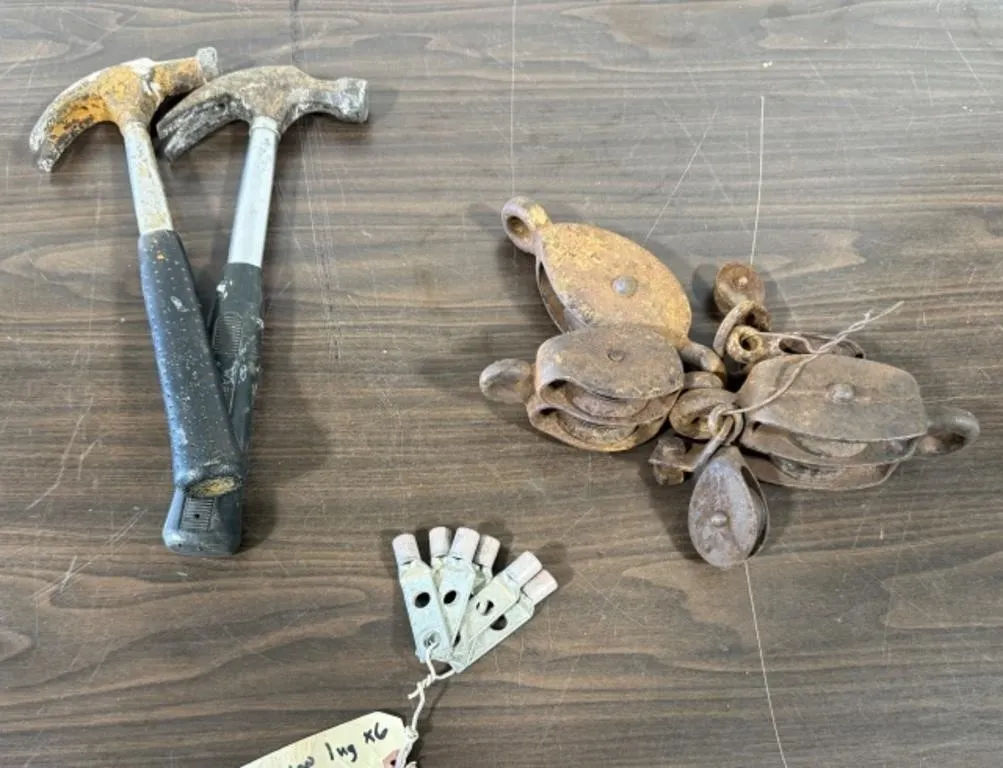 6+/- Compression Lugs, 6+/- Vintage Pulleys,