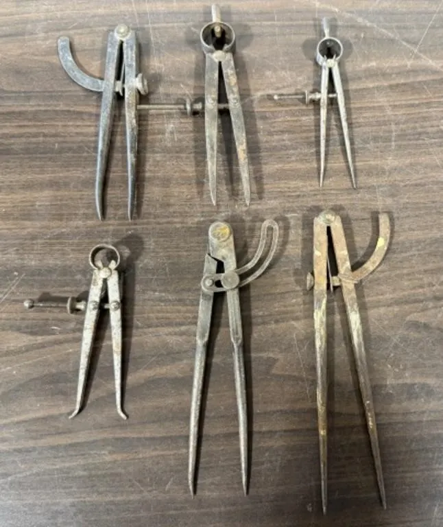 6+/- Vintage Caliper Tools