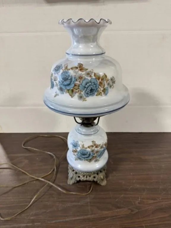 Vintage Hurricane Lamp
