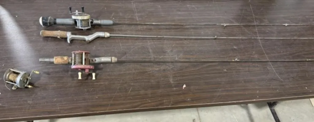 2 Fishing Rods/Reels, Fishing Rod, Fishing Reel