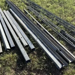 19+/- Various Length Metal Building Rails