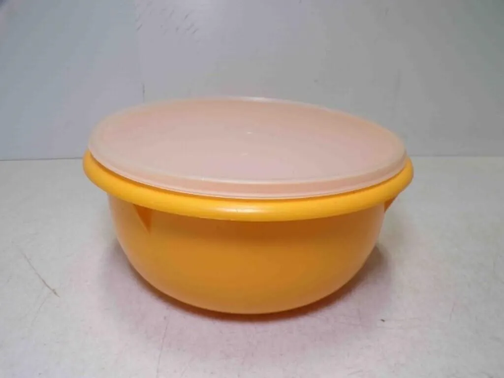 Vintage Tupperware Orange Fix N Mix Bowl