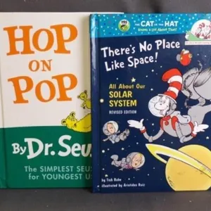 2 Iconic Reader's "Dr. Suess's" Hardcover Books