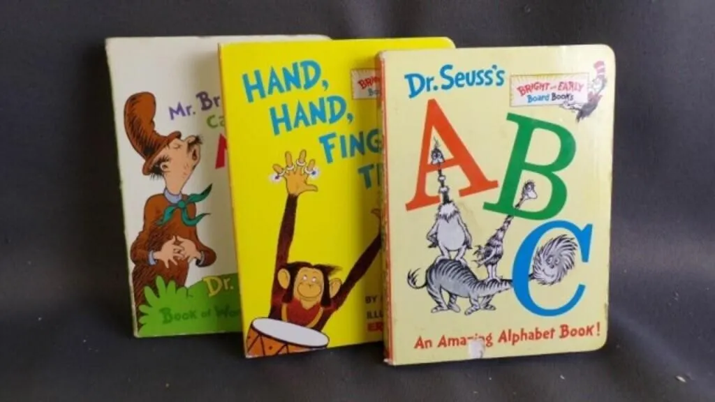 3 Iconic Reader's "Dr. Suess's Thick Board Books