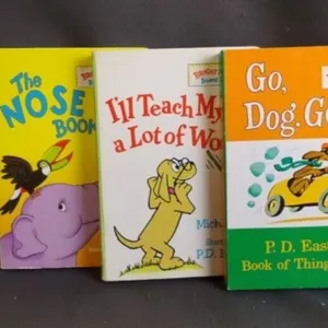 4 Iconic Reader's "Dr. Suess's Thick Board Books