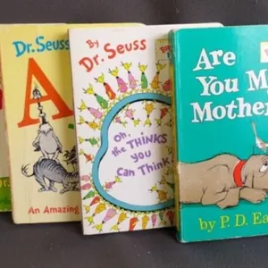 4 Iconic Reader's "Dr. Suess's Thick Board Books