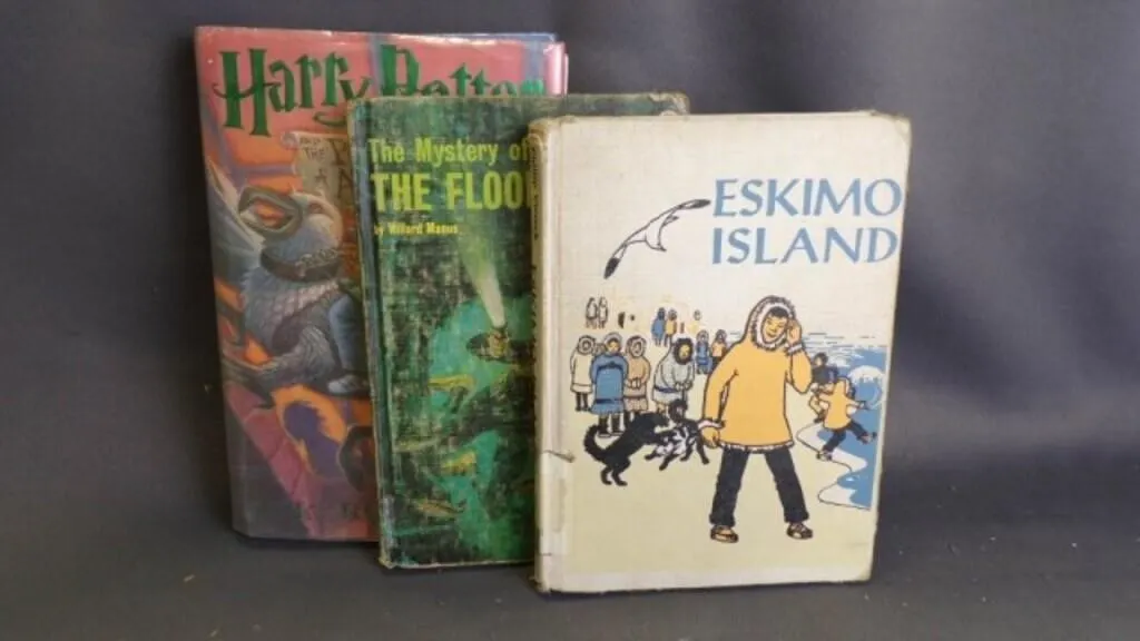 3 Vintage Assorted Hardcover Children's Books